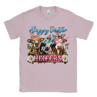 Lilac Happy Easter Heifers Classic Tee - RanaPortraitStore