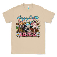 Mushroom Happy Easter Heifers Classic Tee - RanaPortraitStore