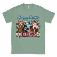 Sage Happy Easter Heifers Classic Tee - RanaPortraitStore