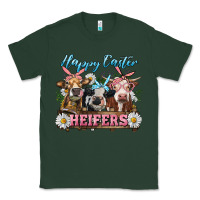 Sports Green Happy Easter Heifers Classic Tee - RanaPortraitStore