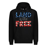 Black Land of the free America Premium Hoodie - Jasminsmagicworld