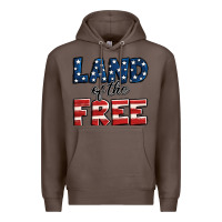 Coffee Land of the free America Premium Hoodie - Jasminsmagicworld