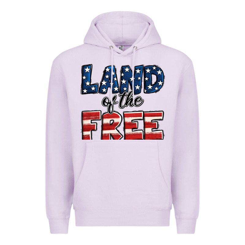 Land Of The Free America Premium Hoodie by Jasminsmagicworld | Teevron