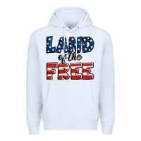 White Land of the free America Premium Hoodie - Jasminsmagicworld