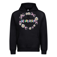 Black he has risen Urban Hoodie - MaliasSmallBusiness