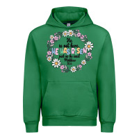 Emerald he has risen Urban Hoodie - MaliasSmallBusiness