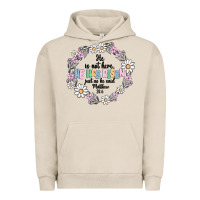 Pigment French Oak he has risen Urban Hoodie - MaliasSmallBusiness