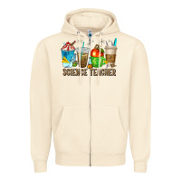 Sandshell science teacher coffee cups Zipper Hoodie - texasbilliewilder