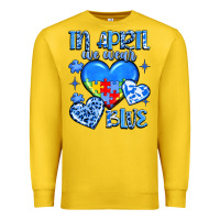 Lemon in april we wear blue Premium Sweatshirt - JahusDesignShop