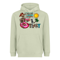 Matcha Tan Tipsy Heavyweight Hoodie - CowhideDigitalArt