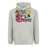 Moon Dust Tan Tipsy Heavyweight Hoodie - CowhideDigitalArt