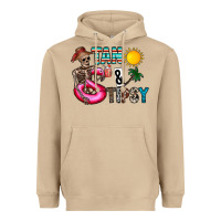 Mushroom Tan Tipsy Heavyweight Hoodie - CowhideDigitalArt