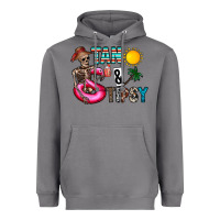 Storm Tan Tipsy Heavyweight Hoodie - CowhideDigitalArt