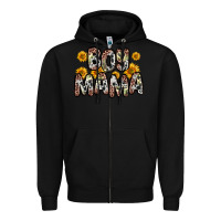 Black boy mama Zipper Hoodie - Zillion Design Studio