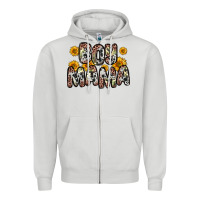 Dove Grey boy mama Zipper Hoodie - Zillion Design Studio