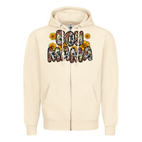 Sandshell boy mama Zipper Hoodie - Zillion Design Studio