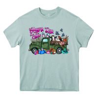 Arona happy easter day truck Heavy Core Tee - CowhideDigitalArt