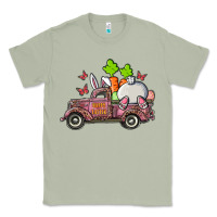 Matcha happy easter pink truck with bunny Classic Tee - RanaPortraitStore