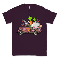 Plum happy easter pink truck with bunny Classic Tee - RanaPortraitStore