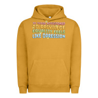 Pigment Peanut Butter to those accustomed to privilege Urban Hoodie - MaliasSmallBusiness