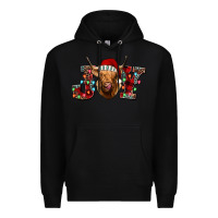 Black joy highland cow Premium Hoodie - Jasminsmagicworld