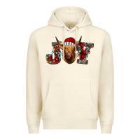 Sandshell joy highland cow Premium Hoodie - Jasminsmagicworld