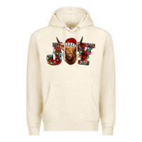 Tofu joy highland cow Premium Hoodie - Jasminsmagicworld