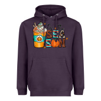 Plum tis the sea son Heavyweight Hoodie - CowhideDigitalArt