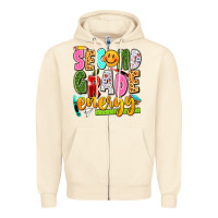 Sandshell second grade energy Zipper Hoodie - texasbilliewilder