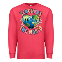 Cardinal teachers change the world Premium Sweatshirt - JahusDesignShop