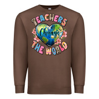 Chestnut teachers change the world Premium Sweatshirt - JahusDesignShop