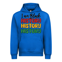 Cobalt i am black history Urban Hoodie - MaliasSmallBusiness