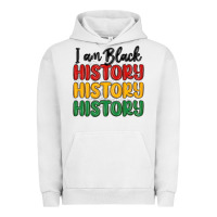 Pigment Lunar Rock i am black history Urban Hoodie - MaliasSmallBusiness