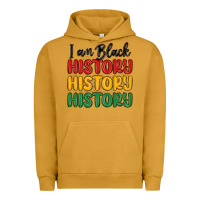 Pigment Peanut Butter i am black history Urban Hoodie - MaliasSmallBusiness