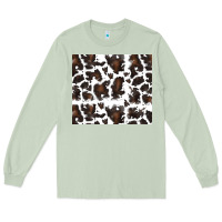 Matcha cowhide pattern Long Sleeve Tee - RanaPortraitStore