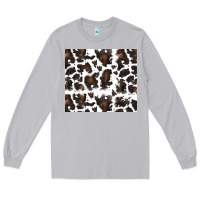 Moon Dust cowhide pattern Long Sleeve Tee - RanaPortraitStore