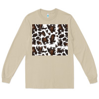 Mushroom cowhide pattern Long Sleeve Tee - RanaPortraitStore