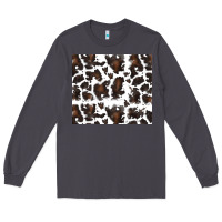 Smoke cowhide pattern Long Sleeve Tee - RanaPortraitStore