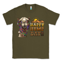 Army Green happy hump day camel Classic Tee - BarkalooDesign