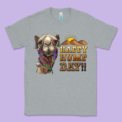 Happy Hump Day Camel Classic Tee Designed By Barkaloodesign