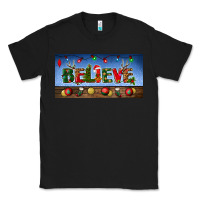 Black christmas believe license plate Classic Tee - BundleAndBundleShop