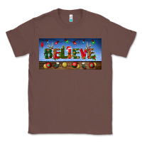 Chestnut christmas believe license plate Classic Tee - BundleAndBundleShop