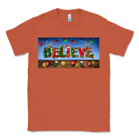 Copper christmas believe license plate Classic Tee - BundleAndBundleShop