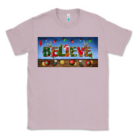 Lilac christmas believe license plate Classic Tee - BundleAndBundleShop