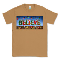 Toasted Coconut christmas believe license plate Classic Tee - BundleAndBundleShop