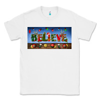 White christmas believe license plate Classic Tee - BundleAndBundleShop