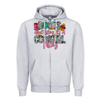 Heather Grey boots and bling it s a cowgirl thing Zipper Hoodie - Zillion Design Studio