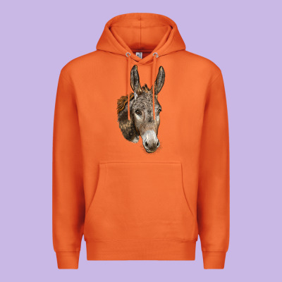 Andalusian Donkey Face Premium Hoodie Designed By Lillyallendesigns