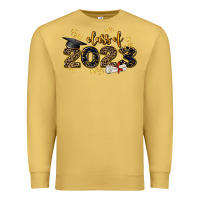 Antique Gold class of 2023 Premium Sweatshirt - AdoDesignShop