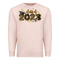 Pale Pink class of 2023 Premium Sweatshirt - AdoDesignShop